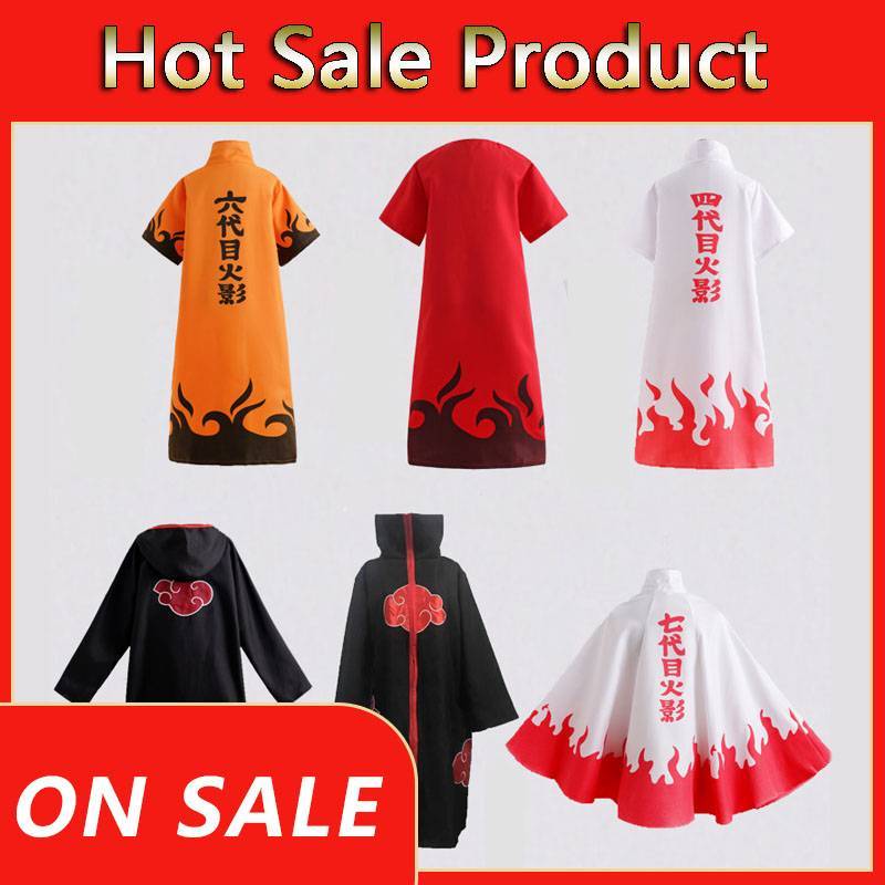 Áo choàng hóa trang nhân vật trong phim Naruto độc đáo