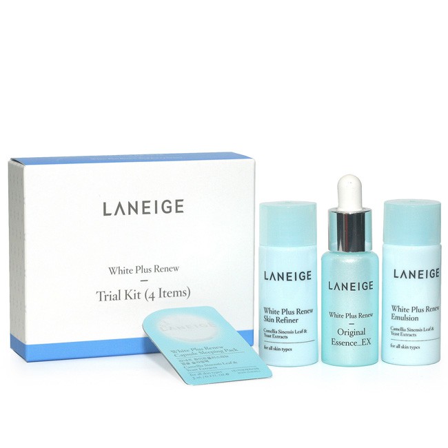 Bộ Kít Dưỡng Trắng Da Laneige 4 Món – tiện mang đi du lịch