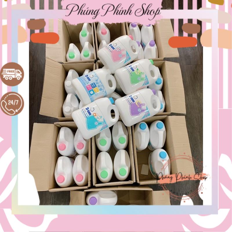 [ HÀNG NỘI ĐỊA THÁI] NƯỚC GIẶT DNEE THÁI LAN - (CAN 3000ML to đùng)