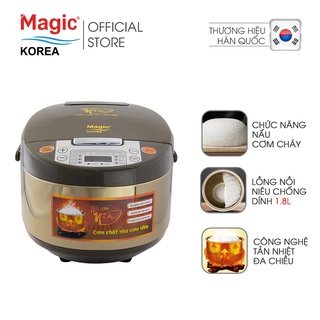 Nồi cơm điện tử lòng niêu 1.8L 3D 6 trong 1 Magic Korea A-86NIEU