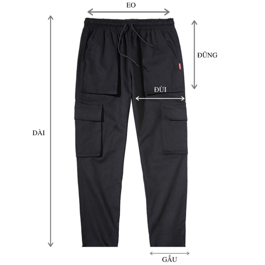 ( HÀNG MỚI VỀ ) [OBES] Quần baggy túi hộp BOX PANTS kaki nam