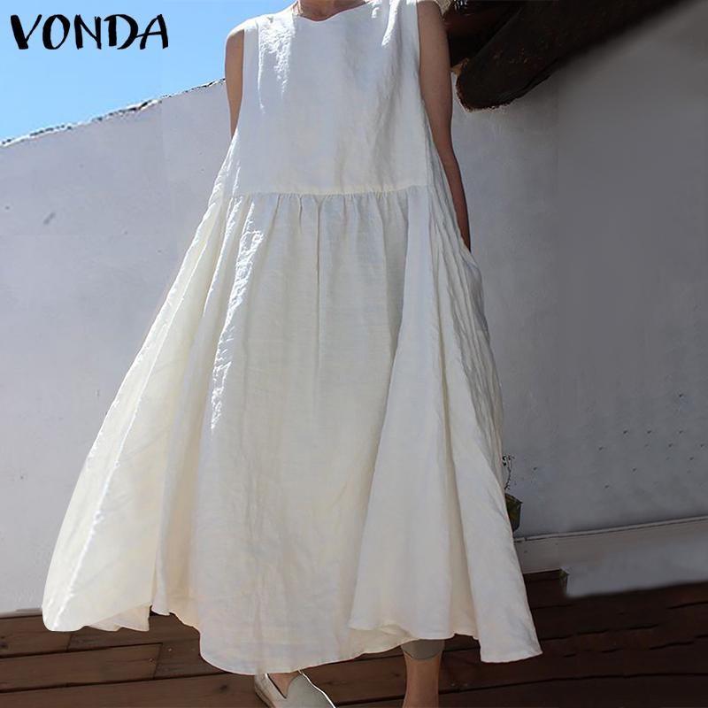 Đầm Maxi sát nách thiết kế oversized cho phái nữ