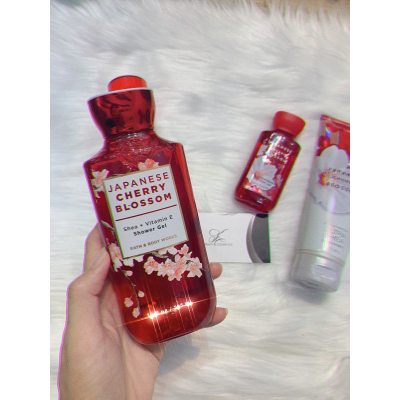 NEW 2020 Sản Phẩm Tắm Lotion Xịt Thơm Toàn Thân Bath &amp; Body Works - Japanese Cherry Blossom