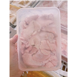 1kg vú heo làm sạch cắt lát bao ngon