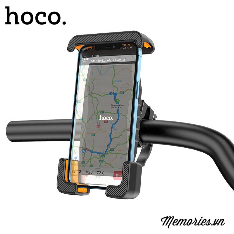 Combo giá đỡ điện thoại Hoco CA93, CA73, HK45 + Tẩu Sạc Z45A - Chính hãng chất lượng cao cho xe máy, mô tô, ô tô, xe đạp