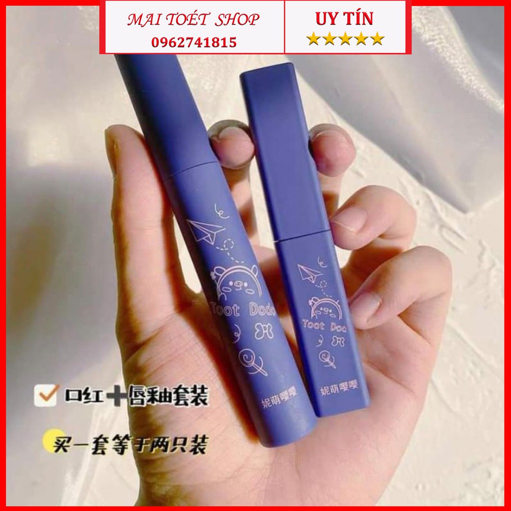 Son Toot Dodo Blue chất son mịn không khô môi