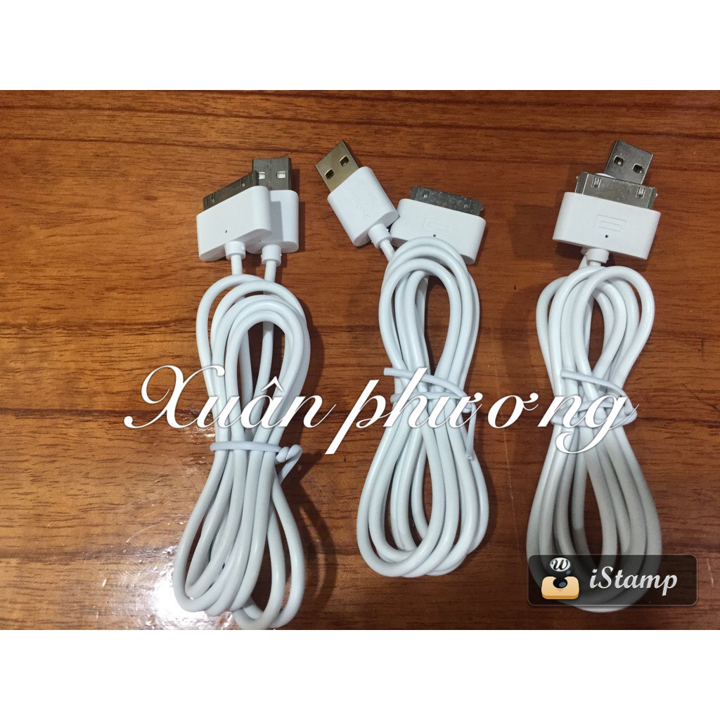 Dây Cable sạc cho ip 4/4s ip-ad 1/2/3