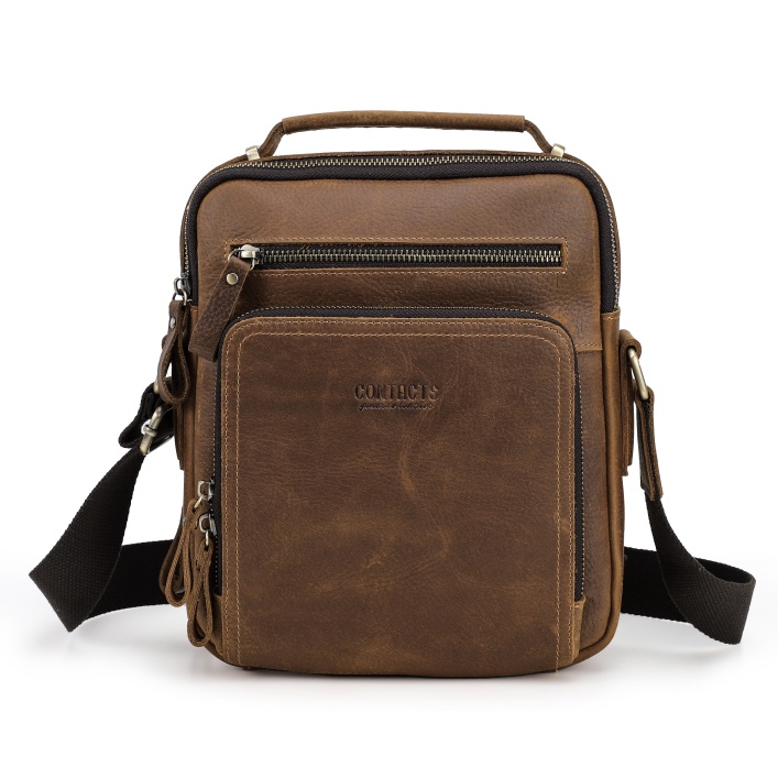 Hiram Túi Da Đeo Chéo Thời Trang Dành Cho Nam