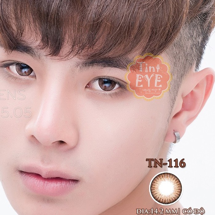 Áp Tròng Tint Eye Lens Nâu Tự Nhiên TN - 116