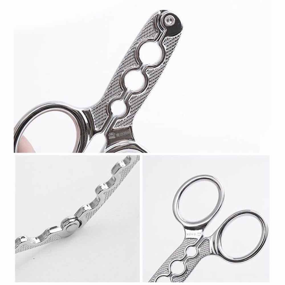 Kéo 8x6cm Tách Vỏ Hạt Đa Năng Bằng Thép Không Gỉ