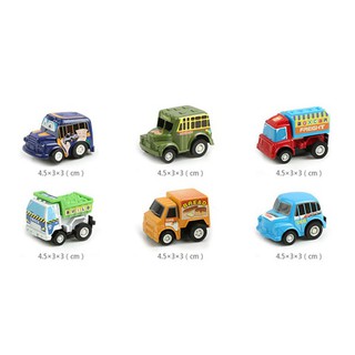 TÚI 6 Ô TÔ ĐỒ CHƠI CHẠY CÓT[ GIÁ CHUẨN SHOPEE ]