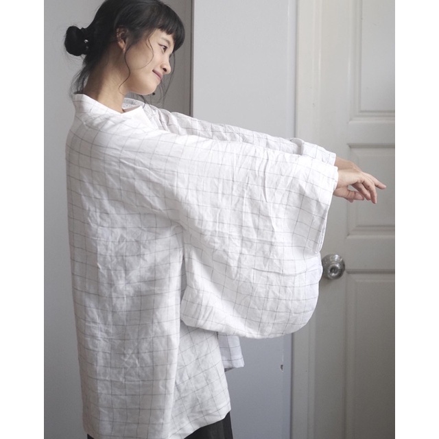 Áo khoác Haori linen phong cách Nhật Bản by CALM
