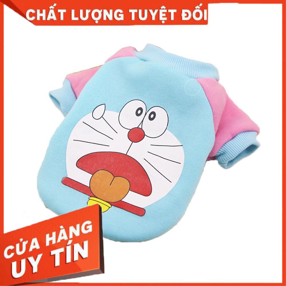 Com bo 2 áo nỉ có tay cho chó mèo