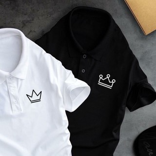 Áo polo king - queen unisex cc92,93