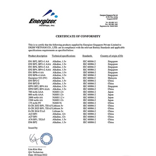 Pin Energizer Max AA, AAA - Hàng Chính Hãng