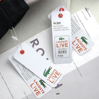 Quần kaki Lacoste dài dáng suông