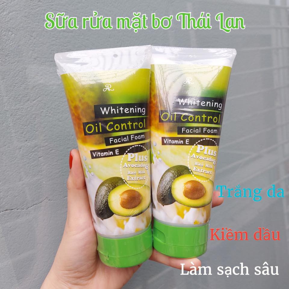 Sữa rửa mặt bơ Aron Thái lan 210ml dành cho da dầu