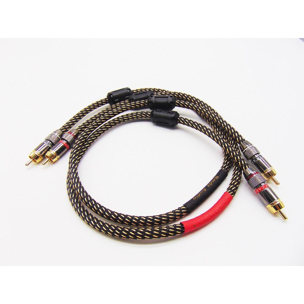 Cặp dây dài 2 mét DÂY TÍN HIỆU AUDIO RCA MONSTER STANDARD 100–CHÍNH HÃNG