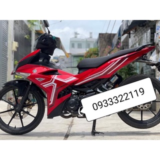 Tem rời exciter 150 y15zr đỏ - tem mới 2022