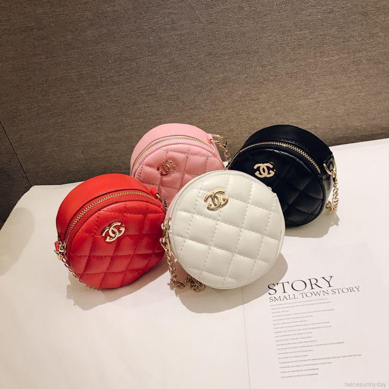 Túi đeo chéo khóa kéo năng động cho bé gái