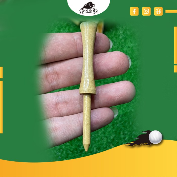 Tee Golf Daiya - gỗ - Giá đỡ bóng golf TEE-DAIYA-TE-462