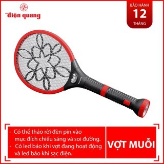 Bộ vợt muỗi điện quang đq emr06l blr