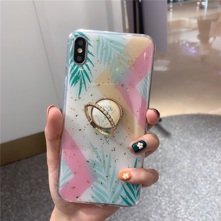 Ốp iphone - Ốp lưng Summer vacation kèm Ring 6/6s/6plus/6splus/7/8/7plus/8plus/x/xs/xs max/11/11promax - Awifi Q2-1(BX)