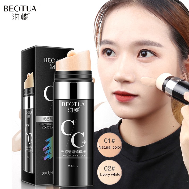 Kem che khuyết điểm CC Cream BEOTUA dạng thỏi có đầu mút giúp trang điểm tự nhiên
