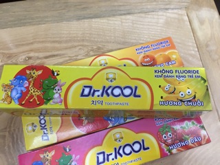 Kem đánh răng Dr.Kool Kids 75g