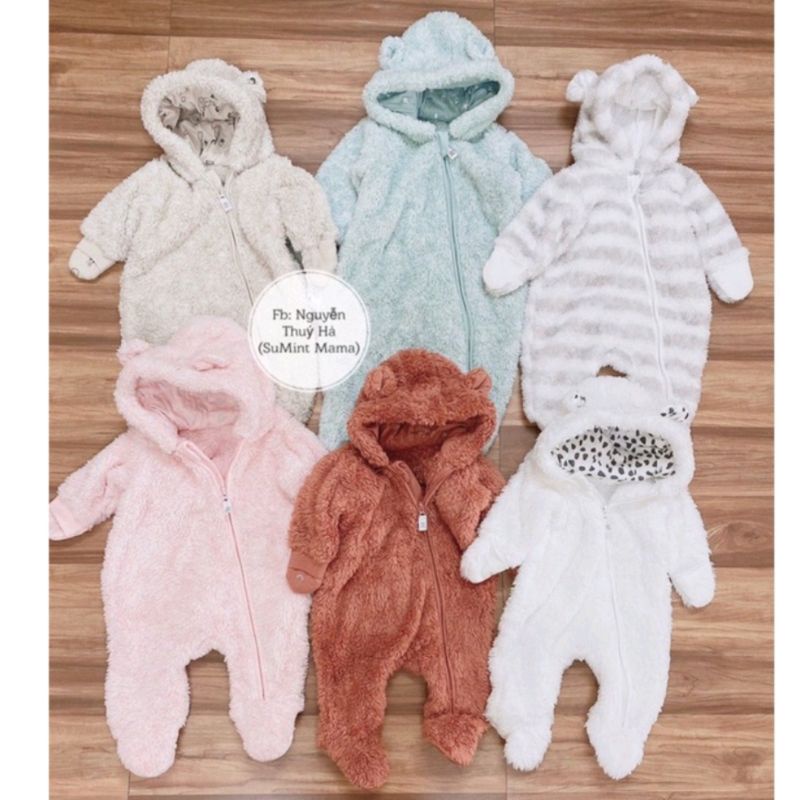 Body lông tai gấu Carter, Woolworth - xuất Mỹ dư xịn