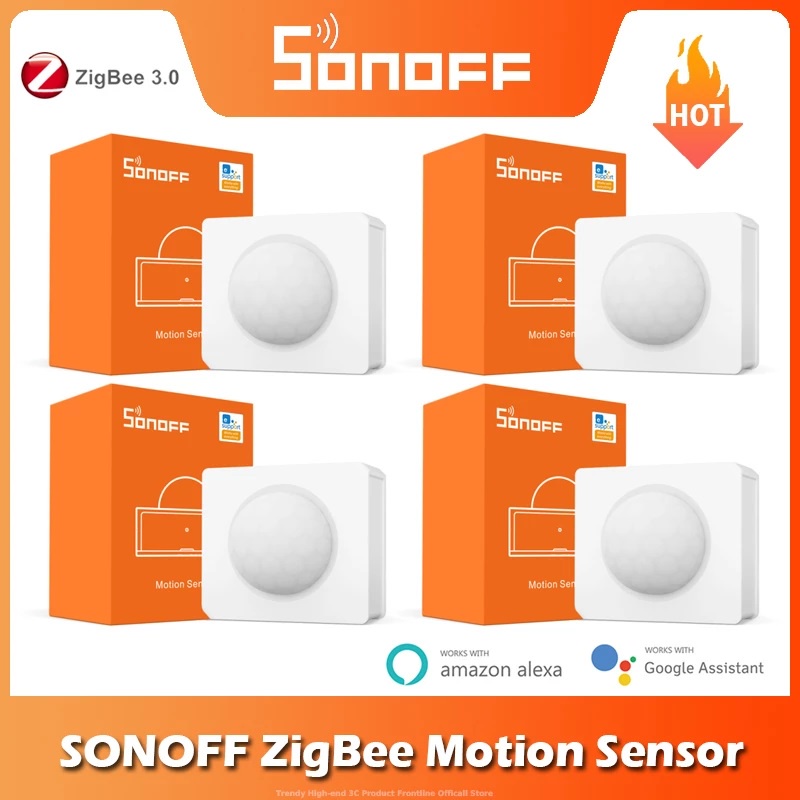 Cảm Biến Chuyển Động SONOFF Mini Thông Minh 110° Hệ Thống Báo Động Cảm Biến Chuyển Động Kèm ZBBridge eWeLink EWR