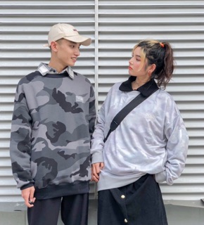 BASIC CAMO SWEATER