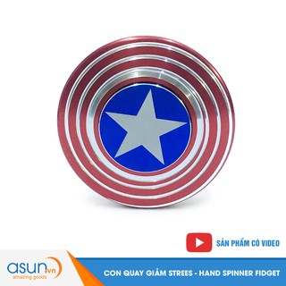 Con Quay Giảm Stress Captian Hiệu Ứng Ảo Hand Spinner - Fidget Spinner