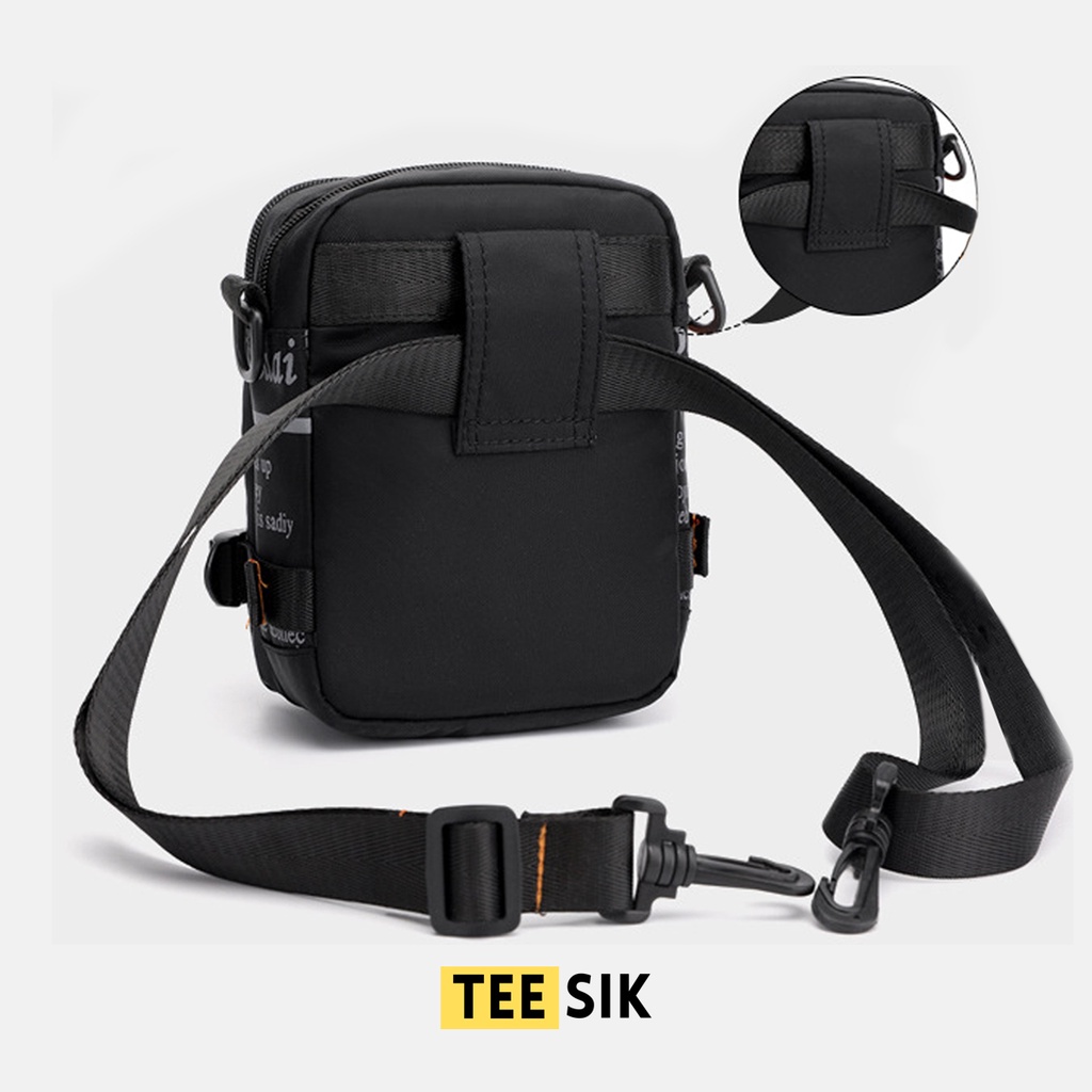 Túi đeo chéo Nam & Nữ chống thấm nước TEE SIK Túi đeo chéo MiniBag thích hợp du lịch, đi chơi TS01