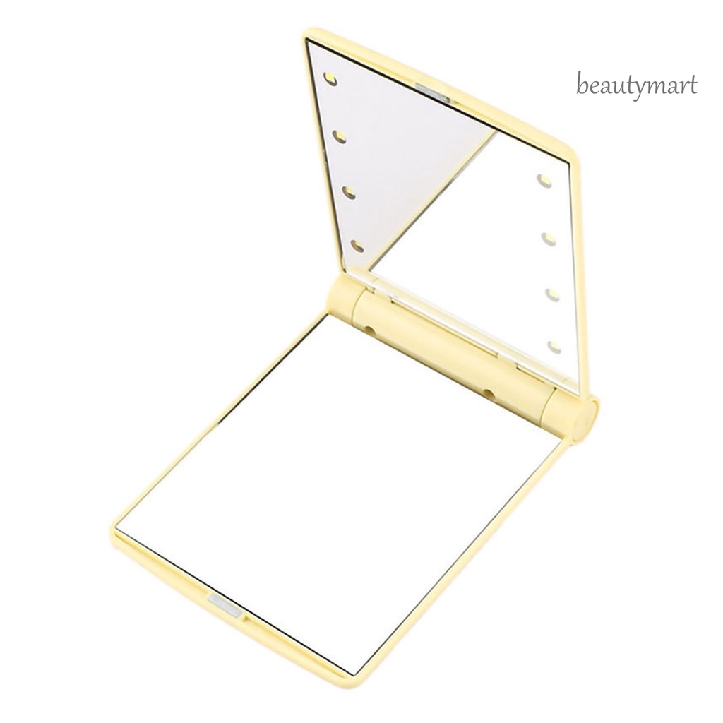 Gương Trang Điểm Để Bàn 8 Bóng Led Có Thể Gấp Gọn Tiện Dụng