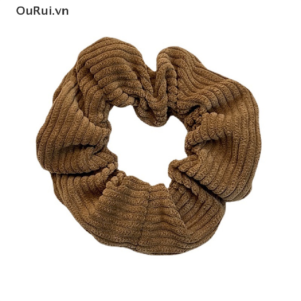 Dây Cột Tóc Nhung Co Giãn Màu Sắc Ngọt Ngào Cho Nữ