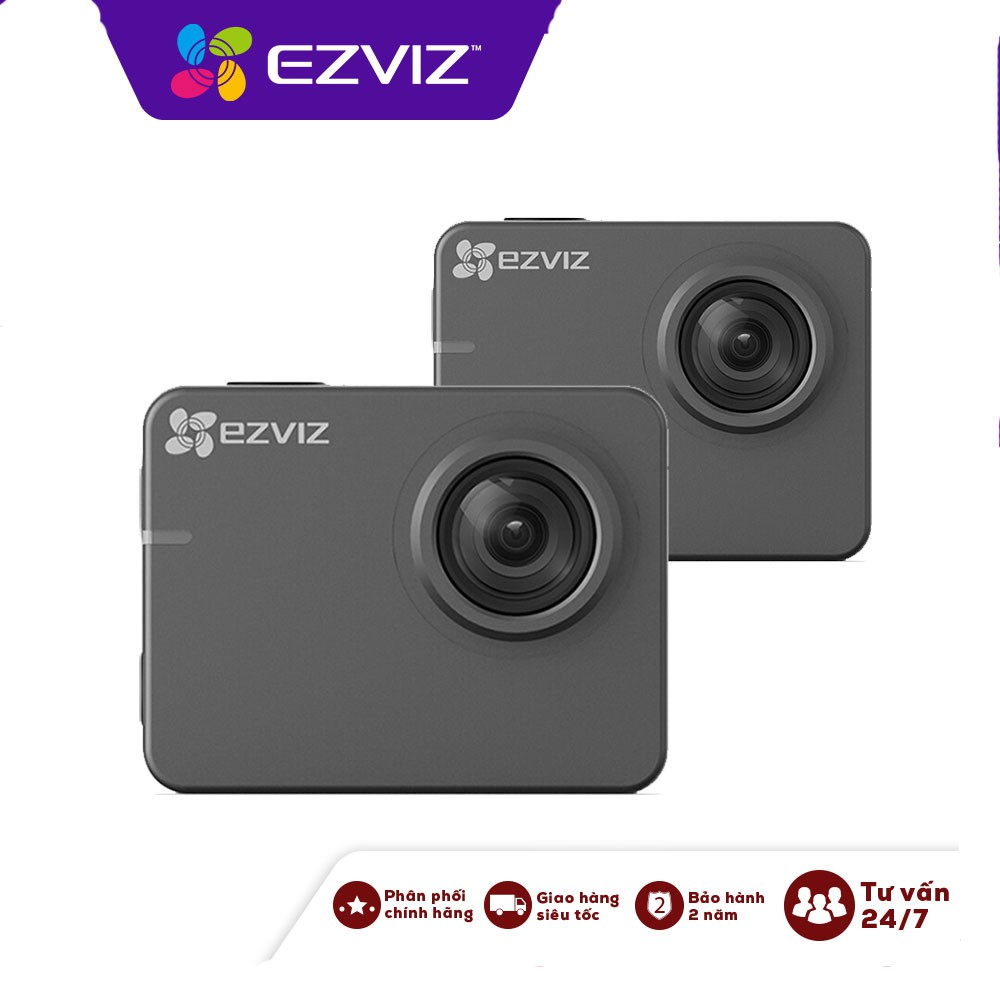 Camera hành trình EZVIZ S3 độ phân giải 4K/24fps Màn hình cảm ứng IPS LCD- 1080P/50fps