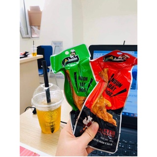 đồ ăn vặt chân gà cay alishan Việt Nam 10 gói