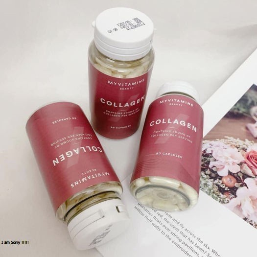 Viên uống Collagen thuỷ phân Myvitamins 90 viên của Pháp