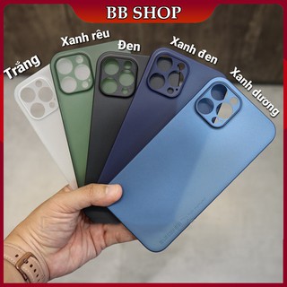 (Có Sẵn) Ốp lưng iPhone 12 series - Memumi siêu mỏng 0.3mm dành cho iPhone 11 11Pro 11Promax 12/12Mini 12Pro 12Promax