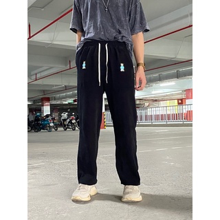 Quần dài unisex chất len nhung