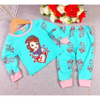 Bộ in hình bé gái dễ thương