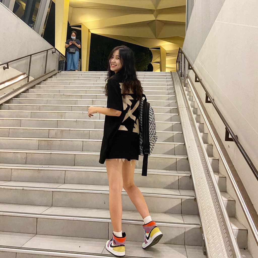 Áo thun Off White, Áo tee Off White SS2022, chất liệu Cotton, màu đen họa tiết X đặc trưng của OW BapeVN