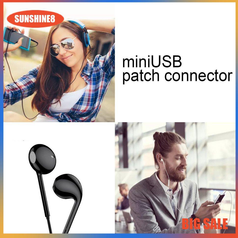 【0504】Soft Earmuffs In-ear Wired Durable Headset Bass Good Sound Quality Headset