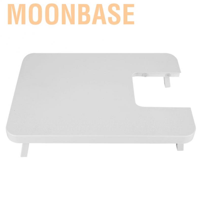 Moonbase Abs Plastic Mini Desktop Sewing Machine With Extension Table Board Portable Flexible and Convenient