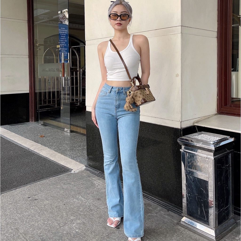 Áo croptop nữ ba lỗ dây TOPTIFY chất thun gân tăm co giãn One Last Time Top AC223 | BigBuy360 - bigbuy360.vn