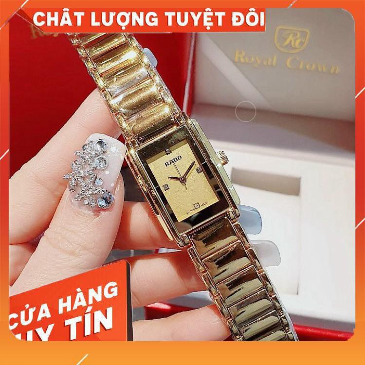 Đồng hồ nữ Rado dây thép không gỉ, bảo hành 12 tháng - Rado nữ