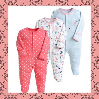 Set 3 body xuất Anh [𝑨𝒏 𝑻𝒐𝒂̀𝒏, 𝑴𝒆̂̀𝒎 𝒎𝒂̣𝒊] 100% cotton, giữ ấm bụng và lưng cho bé, thuận tiện cho mẹ