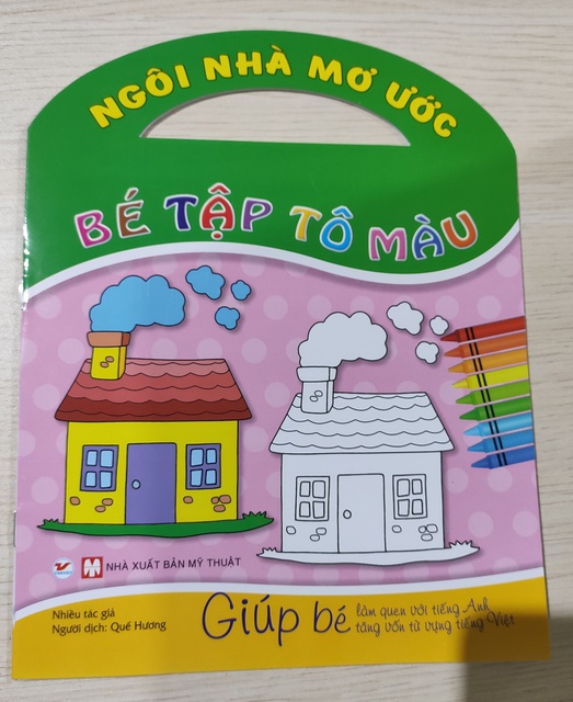 Sách - Bé Tô Màu: Ngôi Nhà Mơ Ước