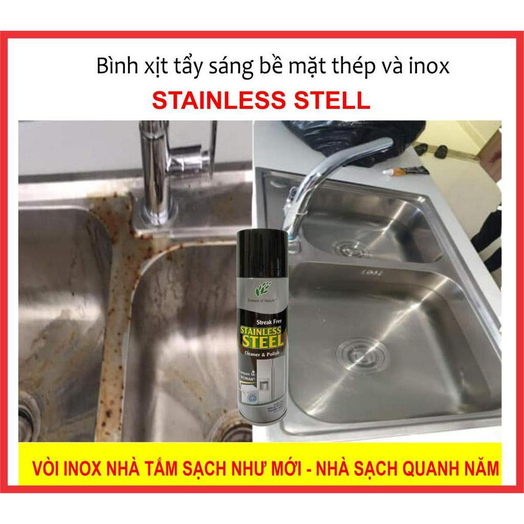 [Giá hủy diệt] Bình xịt đánh bóng bề mặt dụng cụ Inox AIBO hiệu năng vượt trội